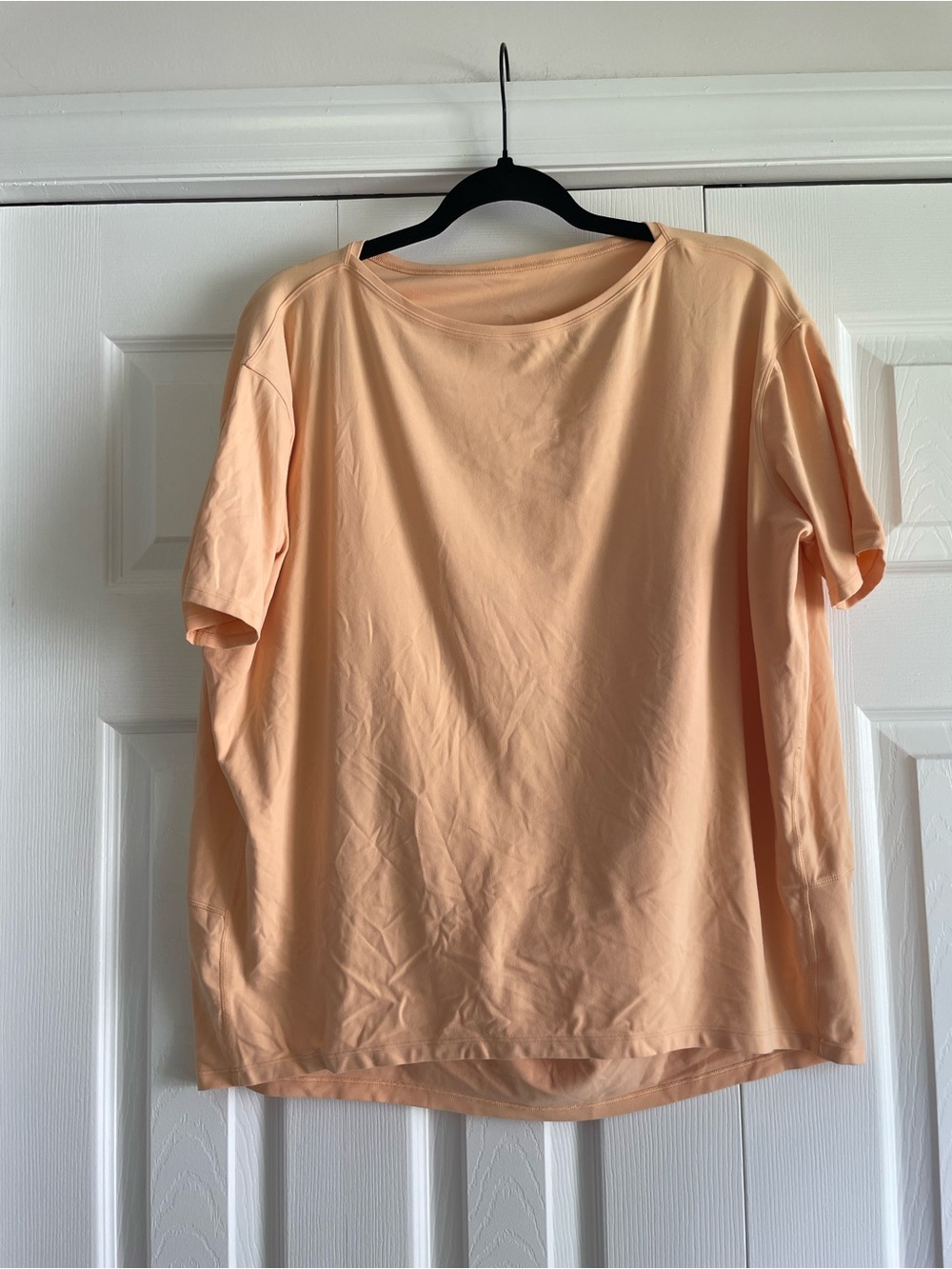 lululemon athletica Peach Short-Sleeve Crewneck Top